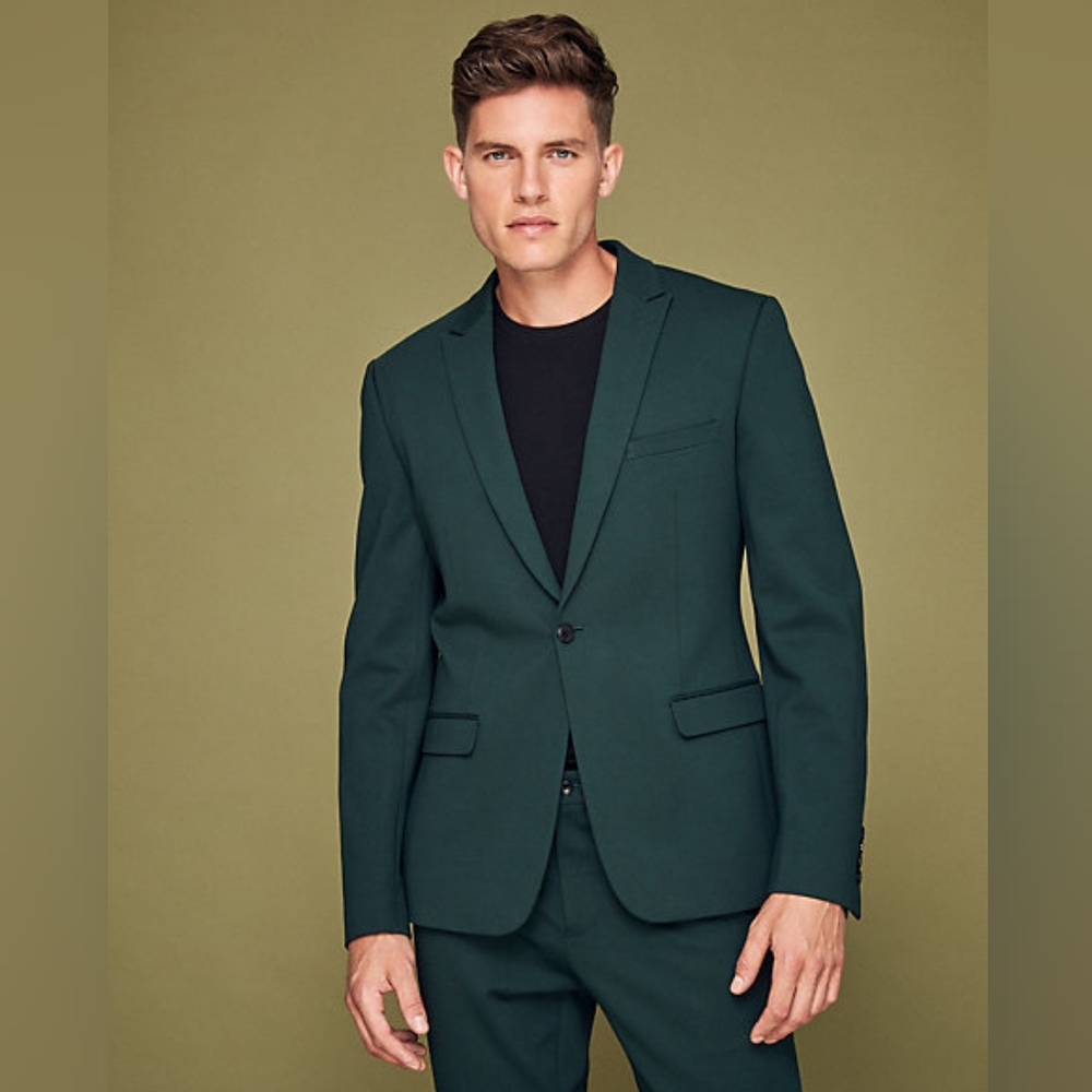 Men's Green Suit Jacket, size 42